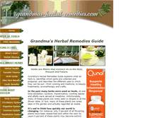 Tablet Screenshot of grandmas-herbal-remedies.com